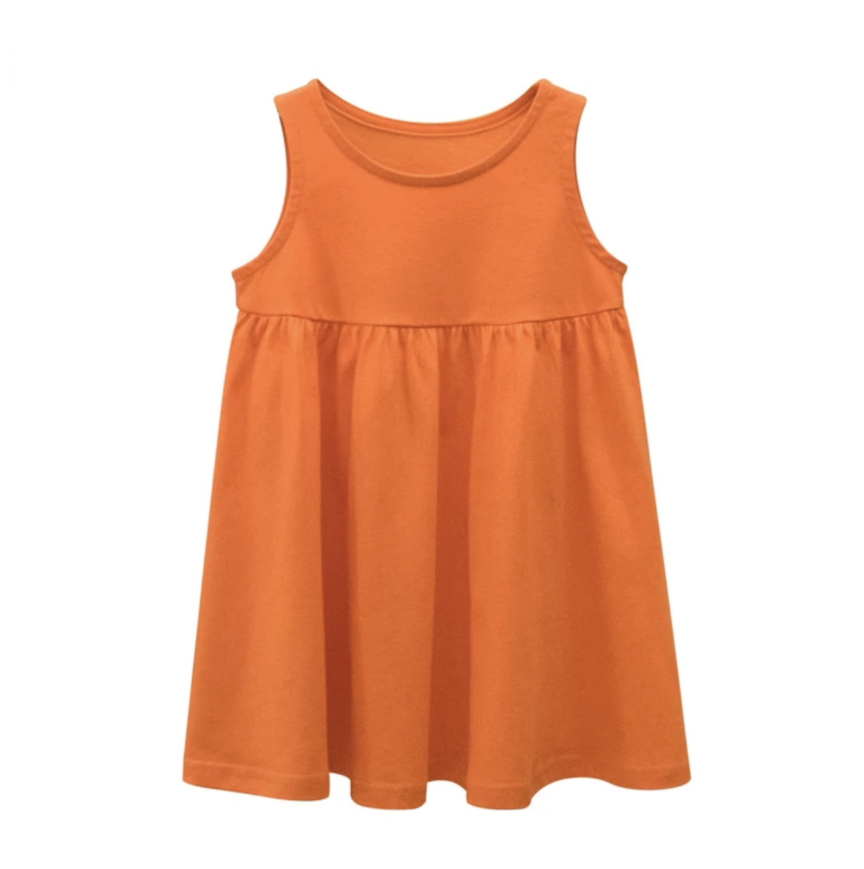 Summer Dress - Pumpkin